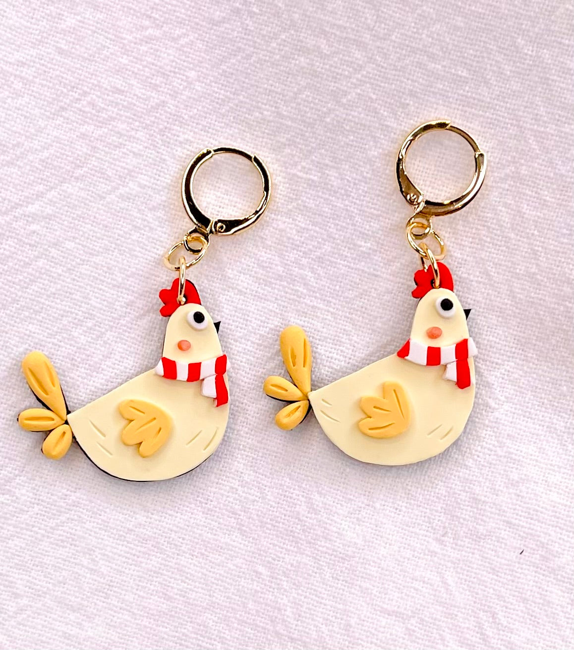 Chicken Earring