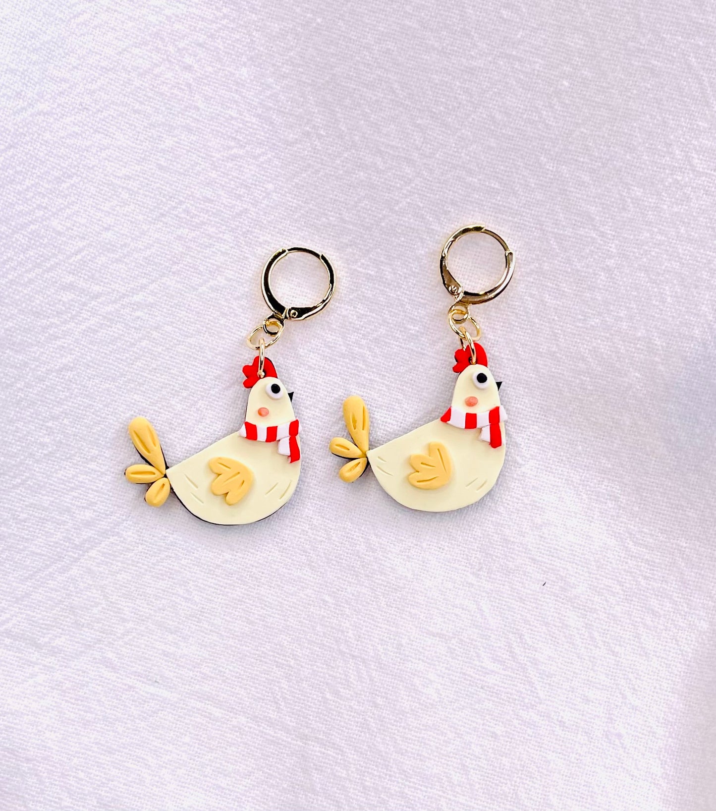 Chicken Earring