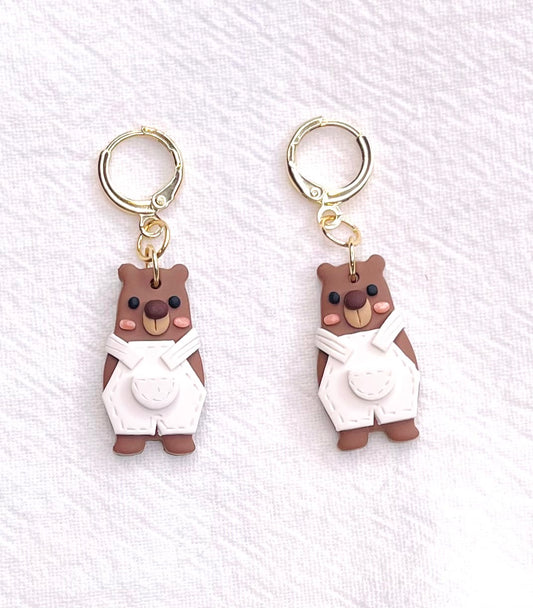 Bear Earrings